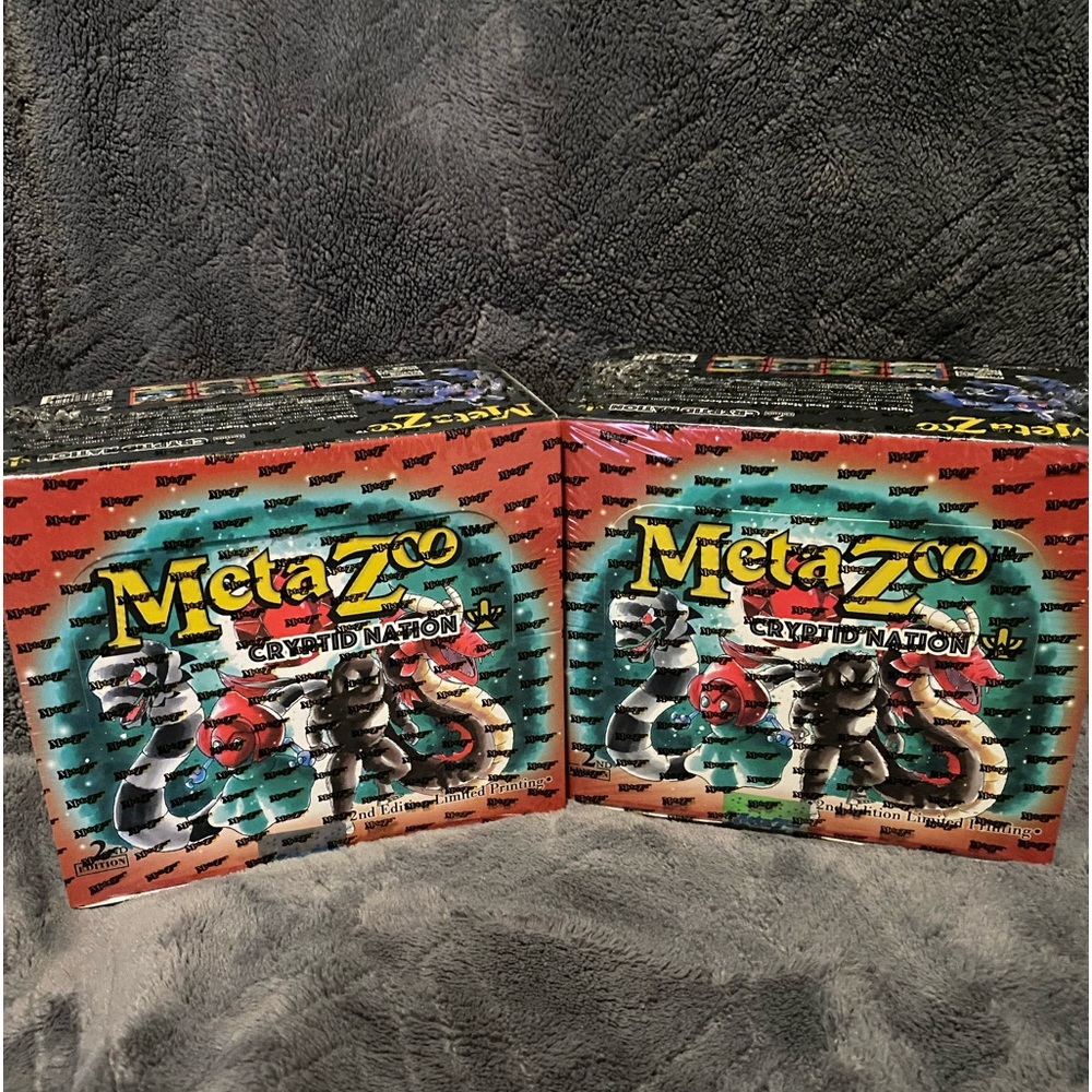 Metazoo 2nd Edition Cryptic Nation Booster Boxes